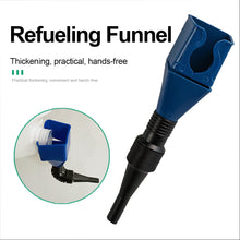 Load image into Gallery viewer, Car Motorcycle Refueling Funnel Telescopic Engine Oil Gasoline Filter Transfer Foldable Plastic Funnels Auto Accessories
