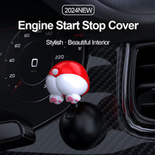 Load image into Gallery viewer, Car Interior One-Button Engine Push Start Button Rocker Car Ignition Device Start and Stop Button Cover Car Decoration Accessories
