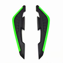 Load image into Gallery viewer, 2Pcs Motorcycle Front Side Spoiler Winglets Aerodynamic Wing Set Fixed Wind Wing with Adhesive Decoration Sticker
