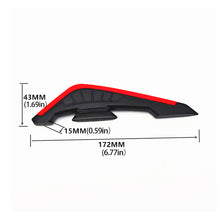 Load image into Gallery viewer, 2Pcs Motorcycle Front Side Spoiler Winglets Aerodynamic Wing Set Fixed Wind Wing with Adhesive Decoration Sticker
