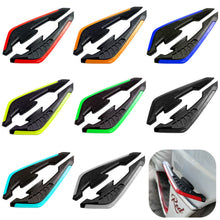 Load image into Gallery viewer, 2Pcs Motorcycle Front Side Spoiler Winglets Aerodynamic Wing Set Fixed Wind Wing with Adhesive Decoration Sticker
