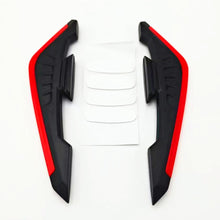 Load image into Gallery viewer, 2Pcs Motorcycle Front Side Spoiler Winglets Aerodynamic Wing Set Fixed Wind Wing with Adhesive Decoration Sticker
