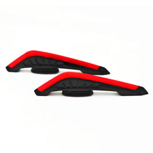 Load image into Gallery viewer, 2Pcs Motorcycle Front Side Spoiler Winglets Aerodynamic Wing Set Fixed Wind Wing with Adhesive Decoration Sticker
