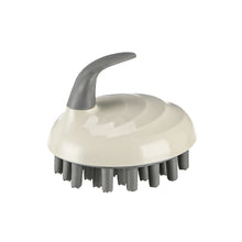 Load image into Gallery viewer, Silicone Shampoo Brush Household Hair Cleaning Soft Skin-friendly Handheld Wet Dry Dual-use Head Massage Shampoo Brush Hair Care
