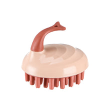 Load image into Gallery viewer, Silicone Shampoo Brush Household Hair Cleaning Soft Skin-friendly Handheld Wet Dry Dual-use Head Massage Shampoo Brush Hair Care

