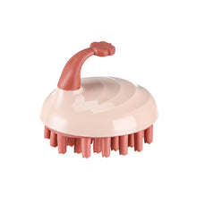 Load image into Gallery viewer, Silicone Shampoo Brush Household Hair Cleaning Soft Skin-friendly Handheld Wet Dry Dual-use Head Massage Shampoo Brush Hair Care
