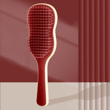 Load image into Gallery viewer, Banana Leaf Shaped Hair Comb Household Massage Scalp Hairdressing Comb Long Hair Fluffy Styling Comb Durable Hair Styling Tool
