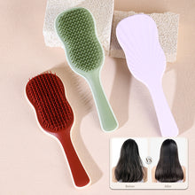 Load image into Gallery viewer, Banana Leaf Shaped Hair Comb Household Massage Scalp Hairdressing Comb Long Hair Fluffy Styling Comb Durable Hair Styling Tool
