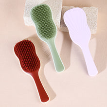 Load image into Gallery viewer, Banana Leaf Shaped Hair Comb Household Massage Scalp Hairdressing Comb Long Hair Fluffy Styling Comb Durable Hair Styling Tool
