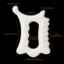 Load image into Gallery viewer, Resin Facial Scraping Board Lifting Firming Stretching Board Acupoint Massage Relaxation Portable Whole Body Scraping Board
