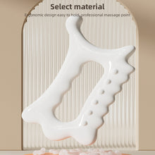 Load image into Gallery viewer, Resin Facial Scraping Board Lifting Firming Stretching Board Acupoint Massage Relaxation Portable Whole Body Scraping Board
