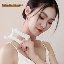 Load image into Gallery viewer, Resin Facial Scraping Board Lifting Firming Stretching Board Acupoint Massage Relaxation Portable Whole Body Scraping Board
