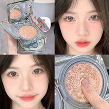 Load image into Gallery viewer, Moisturizing Translucent Lightweight Air Cushion Oil-control Long-lasting Concealer Facial Foundation Makeup Cosmetics
