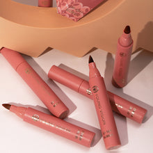 Load image into Gallery viewer, 6 Colors Matte Velvet Nude Lip Dye Pen Lip Gloss Waterproof Non-fading Long-lasting Lip Glaze Lip Makeup Cosmetics
