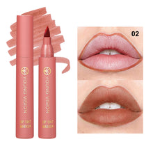 Load image into Gallery viewer, 6 Colors Matte Velvet Nude Lip Dye Pen Lip Gloss Waterproof Non-fading Long-lasting Lip Glaze Lip Makeup Cosmetics

