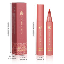 Load image into Gallery viewer, 6 Colors Matte Velvet Nude Lip Dye Pen Lip Gloss Waterproof Non-fading Long-lasting Lip Glaze Lip Makeup Cosmetics
