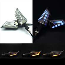 Load image into Gallery viewer, 2Pcs LED Motorcycle Turn Signals Light Tail Flasher Flowing Water Blinker Motorcycle Flashing Lights IP68
