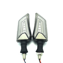 Load image into Gallery viewer, 2Pcs LED Motorcycle Turn Signals Light Tail Flasher Flowing Water Blinker Motorcycle Flashing Lights IP68
