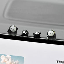 Load image into Gallery viewer, 4pcs/5pcs/9pcs Car Interior Center Console Ornament Decoration Car Mini Ghose and House Decoration Car Supplies Accessories
