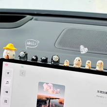 Load image into Gallery viewer, 4pcs/5pcs/9pcs Car Interior Center Console Ornament Decoration Car Mini Ghose and House Decoration Car Supplies Accessories
