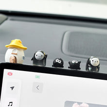 Load image into Gallery viewer, 4pcs/5pcs/9pcs Car Interior Center Console Ornament Decoration Car Mini Ghose and House Decoration Car Supplies Accessories
