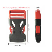 Load image into Gallery viewer, Motorcycle Helmet Buckles Chin Strap Flexible Speed Sewing Clip Bicycle Helmet Buckles Motor for Bike Motocross Helmet Accessories
