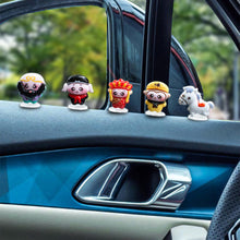 Load image into Gallery viewer, 5Pcs Cat Car Dashboard Ornaments Gifts Cute Journey to the West Car Center Console Decoration Auto Interior Accessories
