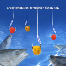 Load image into Gallery viewer, 1 Package 30G Universal Type Crazy Pull Pellet Bait Wild Fishing Black Pit Lazy Mixed Bait Herring Grass Carp Nest Bait
