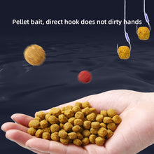 Load image into Gallery viewer, 1 Package 30G Universal Type Crazy Pull Pellet Bait Wild Fishing Black Pit Lazy Mixed Bait Herring Grass Carp Nest Bait
