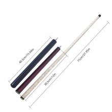 Load image into Gallery viewer, 1PC 142CM Three Stops Billiard Punch And Jump Integrated Rod 12.5MM Pool Cue Tip Big Head Tee Shot Billiard Supplies
