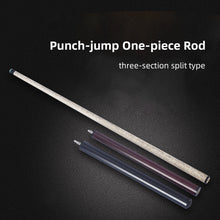 Load image into Gallery viewer, 1PC 142CM Three Stops Billiard Punch And Jump Integrated Rod 12.5MM Pool Cue Tip Big Head Tee Shot Billiard Supplies
