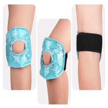 Load image into Gallery viewer, 1PC Hot And Cold Compress Gel Bead Knee Brace Relieve Knee Discomfort Wrist Ankle Leg Protective Clothing With Self-Adhesive Cloth Reusable
