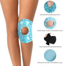 Load image into Gallery viewer, 1PC Hot And Cold Compress Gel Bead Knee Brace Relieve Knee Discomfort Wrist Ankle Leg Protective Clothing With Self-Adhesive Cloth Reusable
