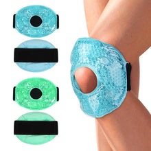 Load image into Gallery viewer, 1PC Hot And Cold Compress Gel Bead Knee Brace Relieve Knee Discomfort Wrist Ankle Leg Protective Clothing With Self-Adhesive Cloth Reusable

