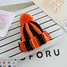 Load image into Gallery viewer, Doll Woolen Hat for Dollhouse Miniature 15cm Labubu Color Match Hat Kawaii Cute Doll Accessories Kids Girls Toys
