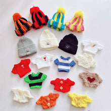 Load image into Gallery viewer, Doll Woolen Hat for Dollhouse Miniature 15cm Labubu Color Match Hat Kawaii Cute Doll Accessories Kids Girls Toys
