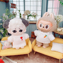 Load image into Gallery viewer, Doll Woolen Hat for Dollhouse Miniature 15cm Labubu Color Match Hat Kawaii Cute Doll Accessories Kids Girls Toys
