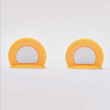 Load image into Gallery viewer, 2Pcs Cute Motorcycle Helmet Bear‘s ’Ears Motocross Electric Bike Helmet and Car Steering Wheel Decroation Accessories Driving Styling
