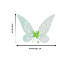 Load image into Gallery viewer, Colorful Butterfly Wings Children's Festival Party Performance Prop Angel Elf Wings Set Girl Holiday Photography Daily Photo Props
