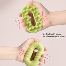 Load image into Gallery viewer, Rubber Hair Brush Hair Catcher Cleaning Hair Brush Massage Tool Scalp Cleaner Silicone Comb Silicone Brush
