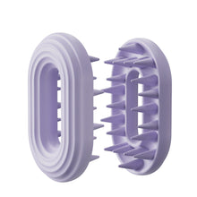 Load image into Gallery viewer, Rubber Hair Brush Hair Catcher Cleaning Hair Brush Massage Tool Scalp Cleaner Silicone Comb Silicone Brush
