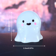 Load image into Gallery viewer, Halloween Night Light Wizard Ghost Micro Landscape Gardening Small Accessories Cute Witch Pumpkin Creative Car Night Light Ornament
