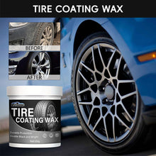 Load image into Gallery viewer, 100ML Durable Car Tire Cleaner Paste Auto Rubber Parts Shiny Paste And Tire Brightener Protector For Car Care Tool
