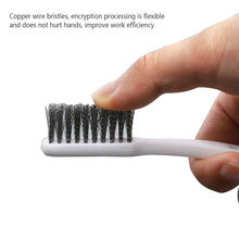 Load image into Gallery viewer, 3D Printer Cleaner Tool Wire Toothbrush Copper Brush Handle For Nozzle Heater Block Hotend Cleaning Hot Bed Parts
