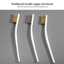 Load image into Gallery viewer, 3D Printer Cleaner Tool Wire Toothbrush Copper Brush Handle For Nozzle Heater Block Hotend Cleaning Hot Bed Parts
