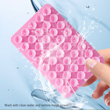 Load image into Gallery viewer, Double Side Silicone Suction Pad for Mobile Phone Fixture Suction Cup Backed Adhesive Silicone Rubber Sucker Pad for Fixed Pad
