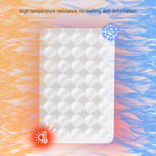 Load image into Gallery viewer, Double Side Silicone Suction Pad for Mobile Phone Fixture Suction Cup Backed Adhesive Silicone Rubber Sucker Pad for Fixed Pad
