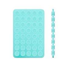 Load image into Gallery viewer, Double Side Silicone Suction Pad for Mobile Phone Fixture Suction Cup Backed Adhesive Silicone Rubber Sucker Pad for Fixed Pad
