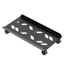 Load image into Gallery viewer, Adjustable Mobile CPU Stand Ventilated Computer Tower Stand PC Tower Stand with 4 Caster Wheels Fits Most PC Under Desk Holder
