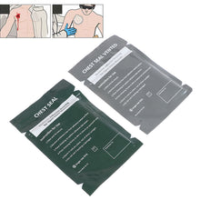 Load image into Gallery viewer, 1pc North American Rescue Hyfin Chest Seal Medical Chest Seal Vented Outdoor Emergency First Aid
